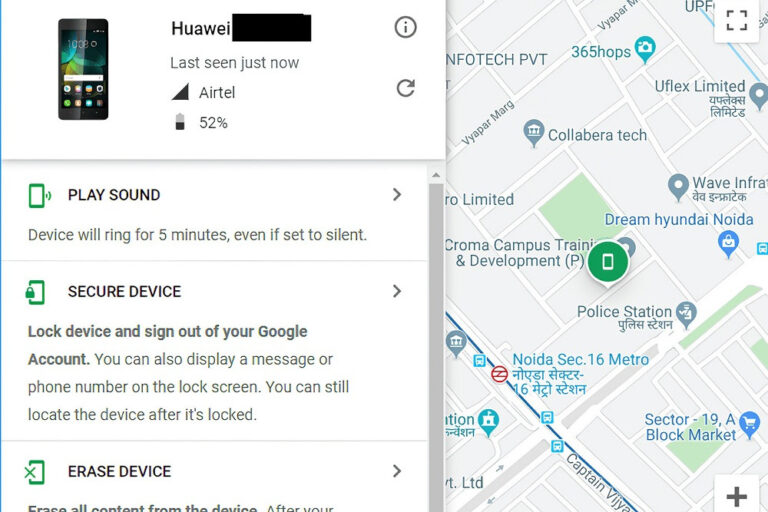 Hilang imei melacak